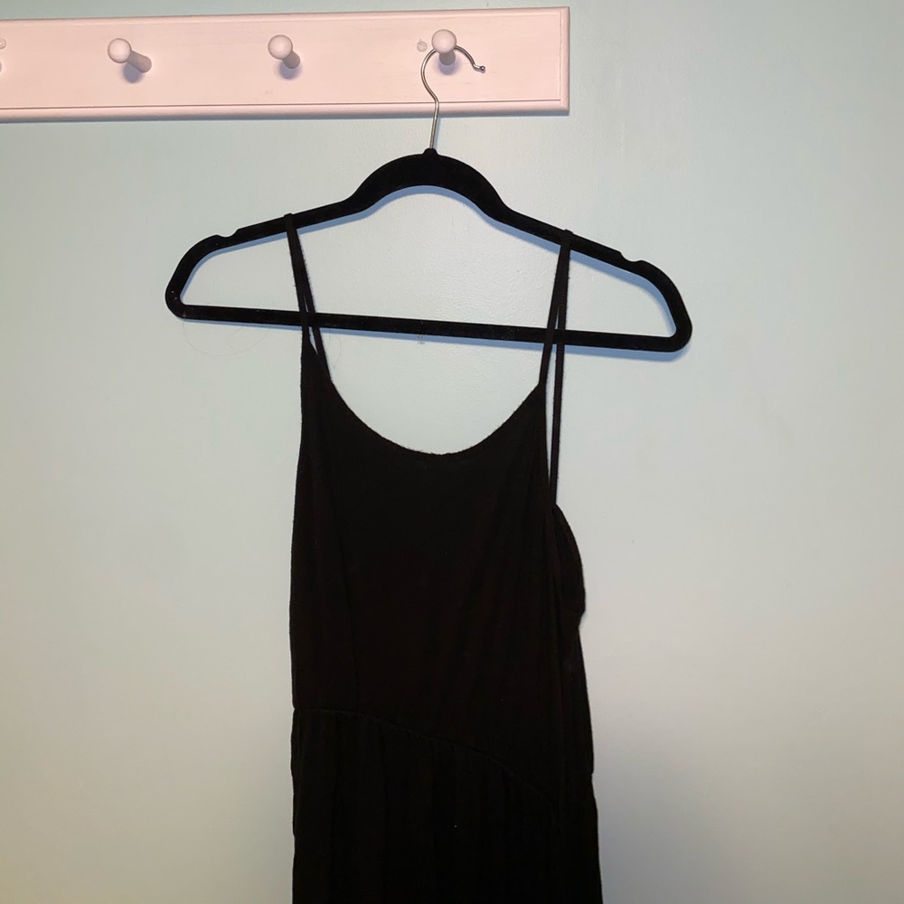 H&M long black dress